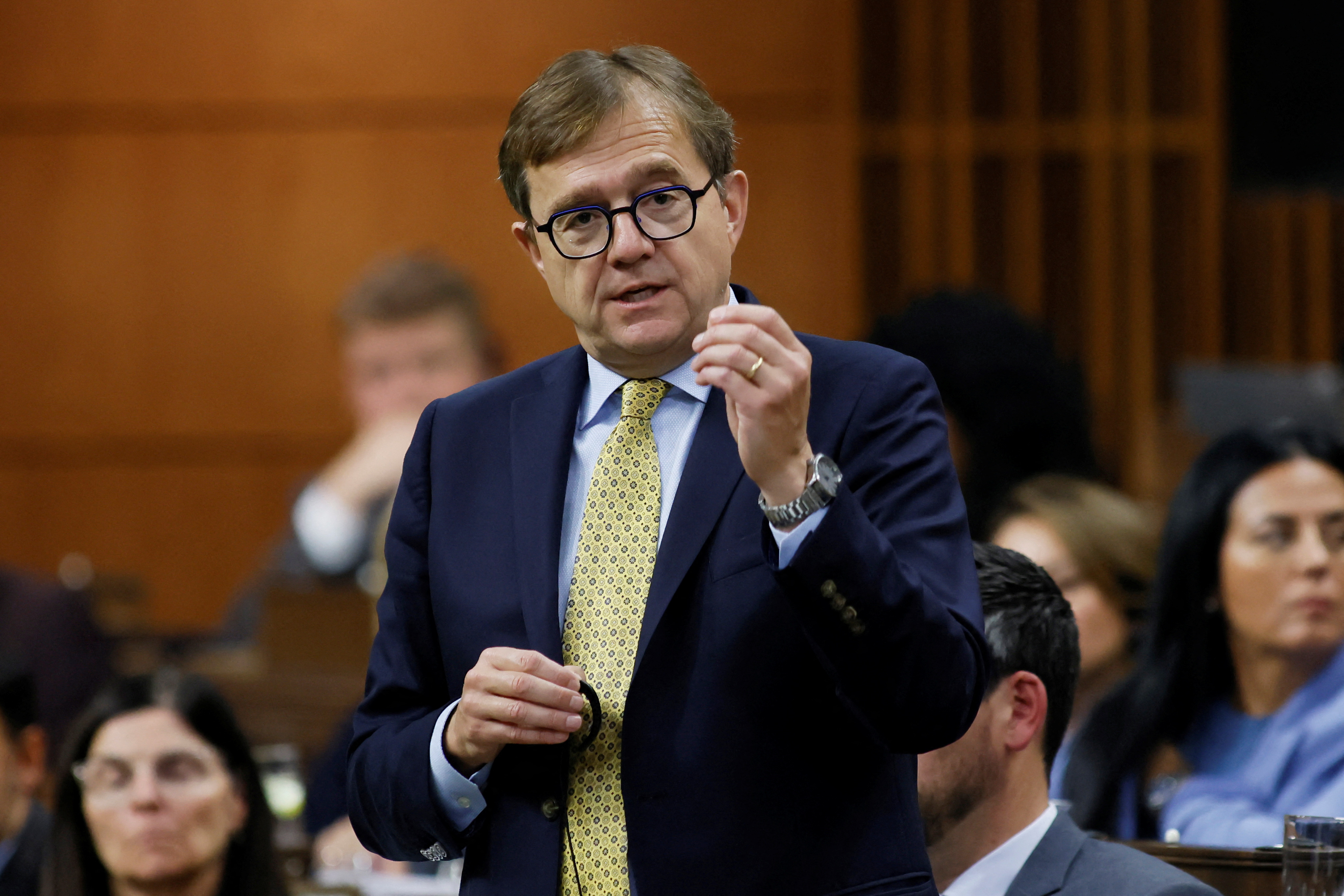Canada's Minister of Energy and Natural Resources Wilkinson speaks during Question Period in the House of Commons, on Parliament Hill in Ottawa