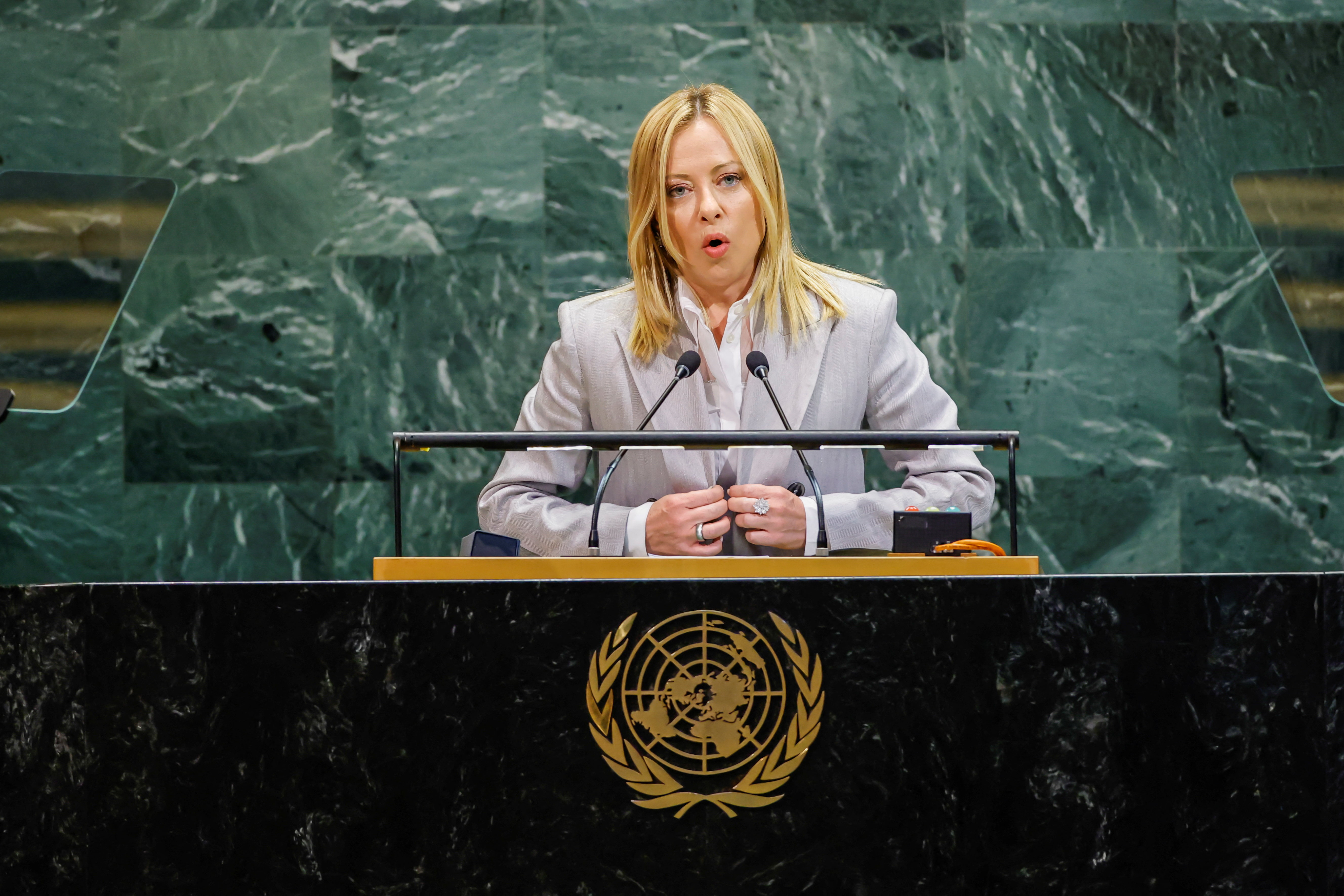 80th United Nations General Assembly at U.N. headquarters in New York