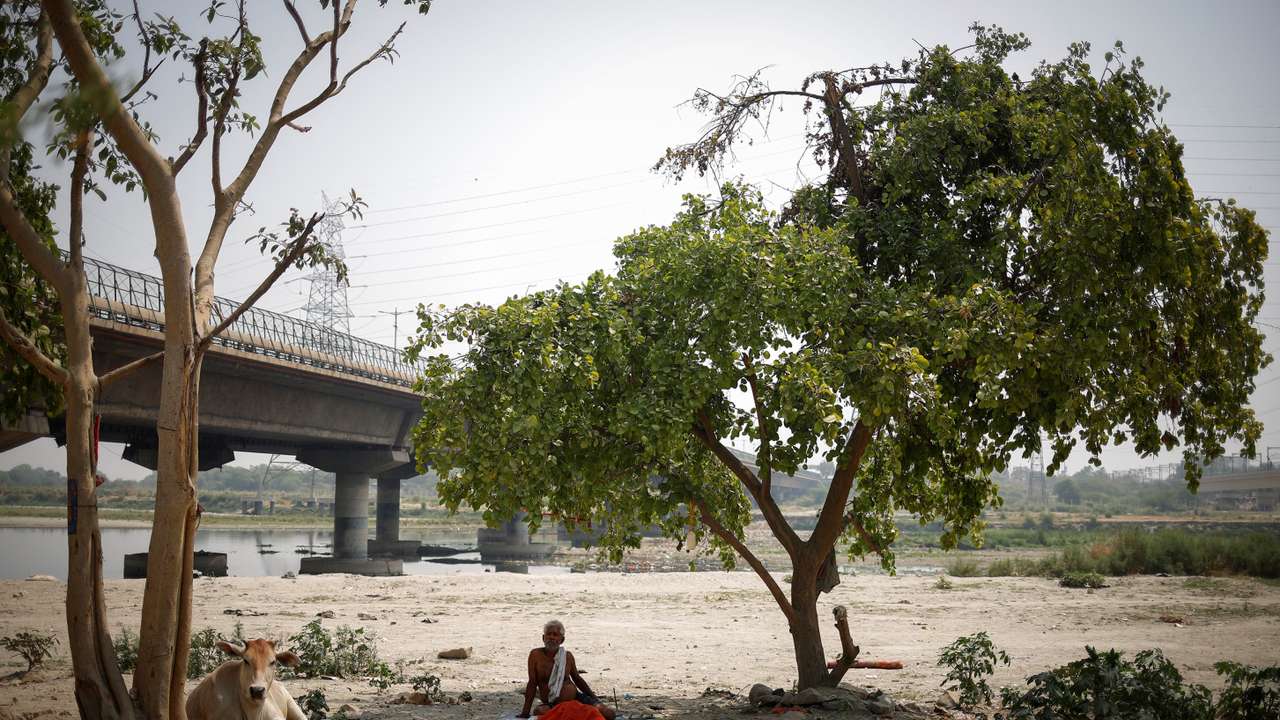 Heatwave in New Delhi