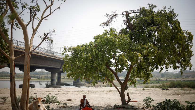 Heatwave in New Delhi
