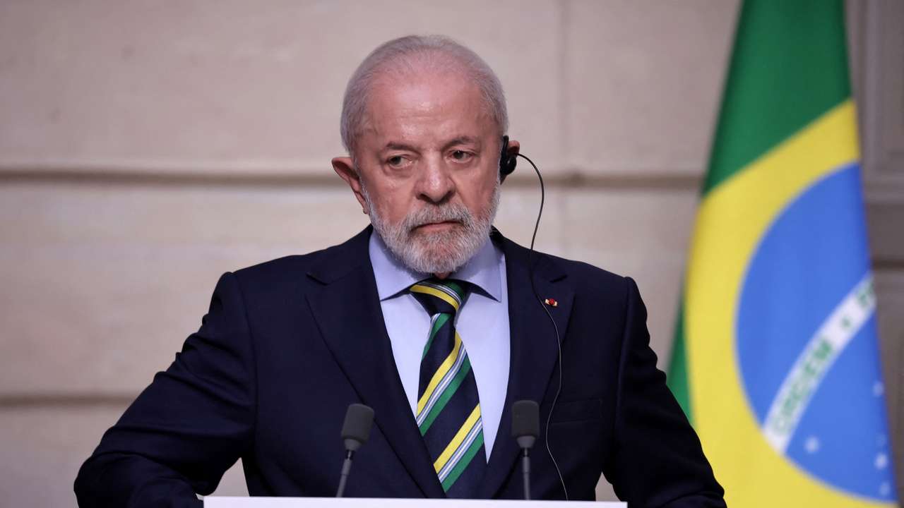 Brazilian President Luiz Inacio Lula da Silva visits France