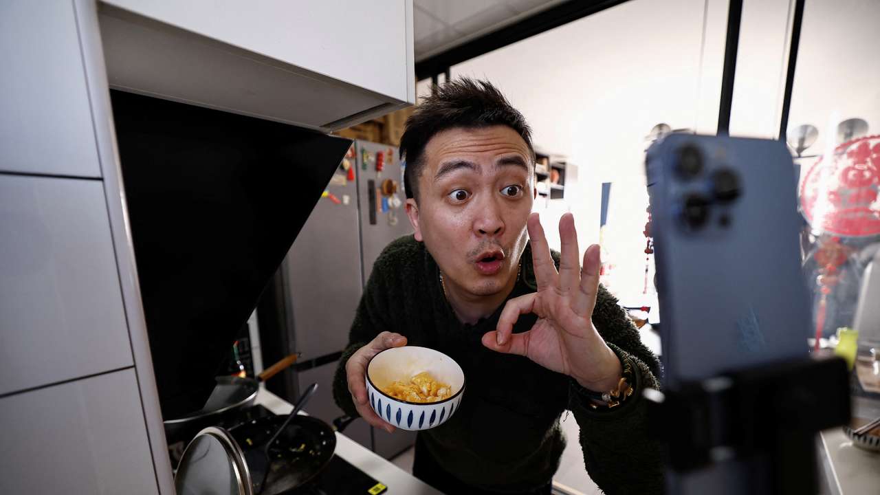 RedNote influencer Yu in Beijing