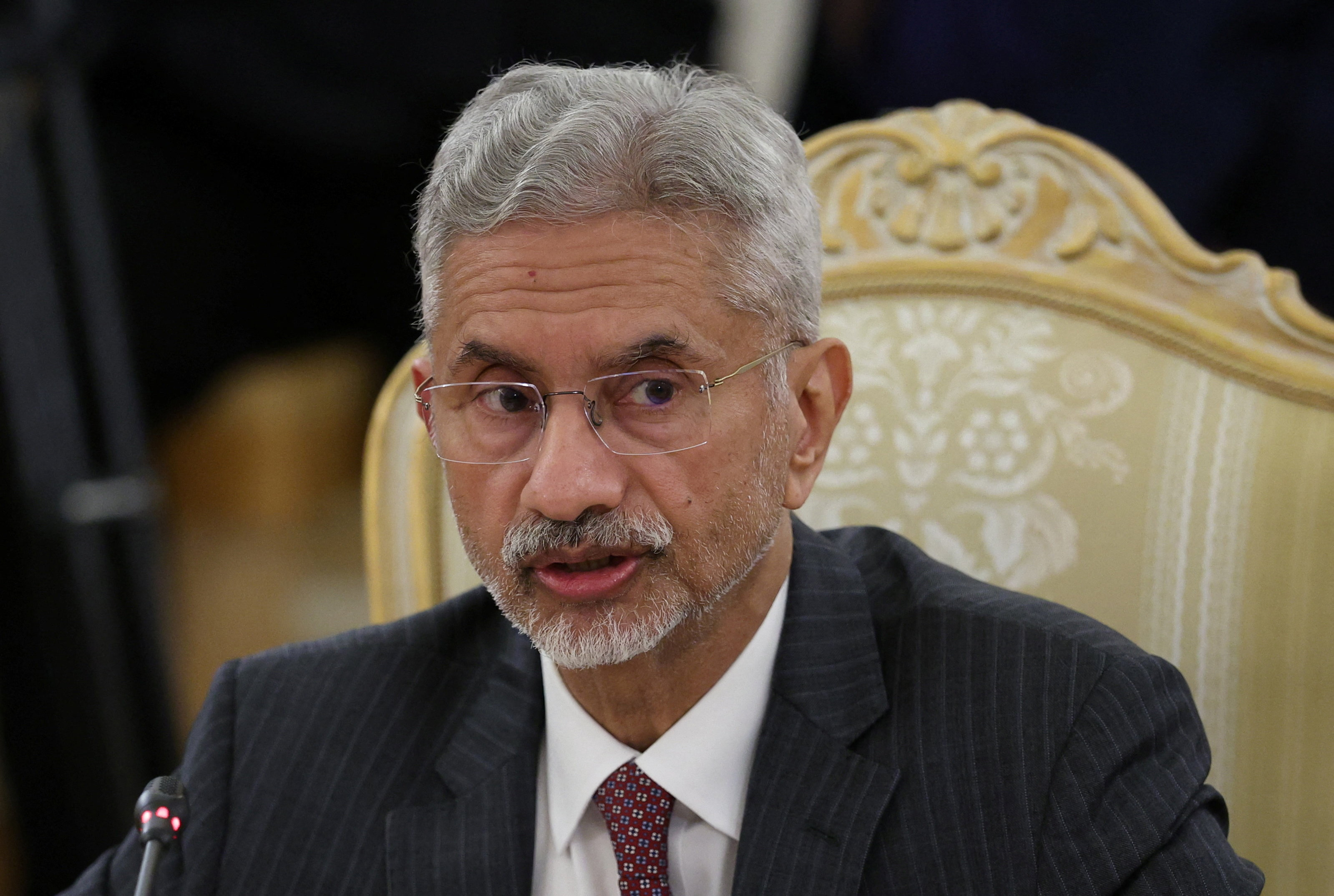 Russian Foreign Minister Sergei Lavrov meets with Indian Foreign Minister Subrahmanyam Jaishankar in Moscow