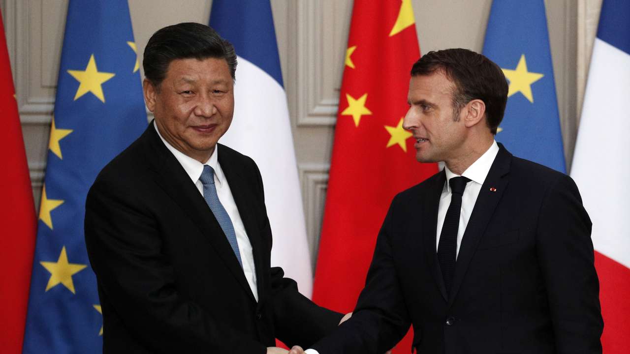 Chinese President Xi Jinping in Paris