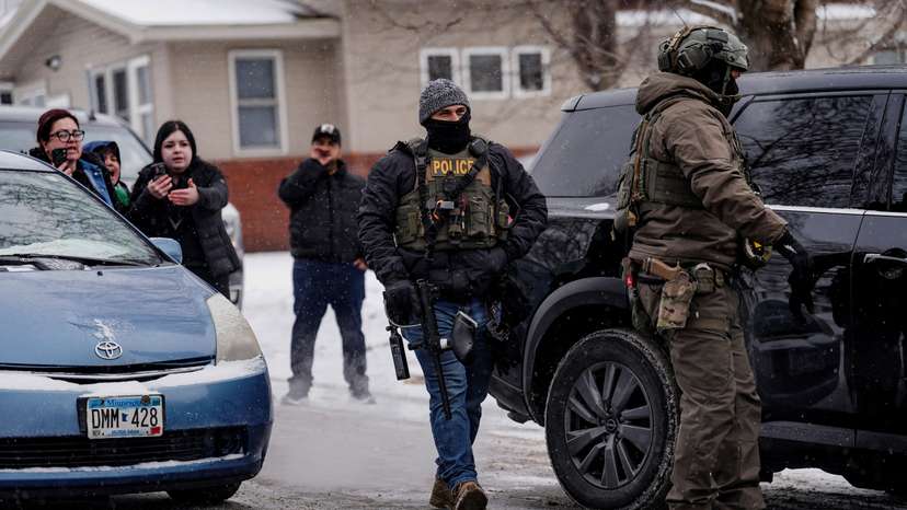 Immigration raid at a home in St. Paul