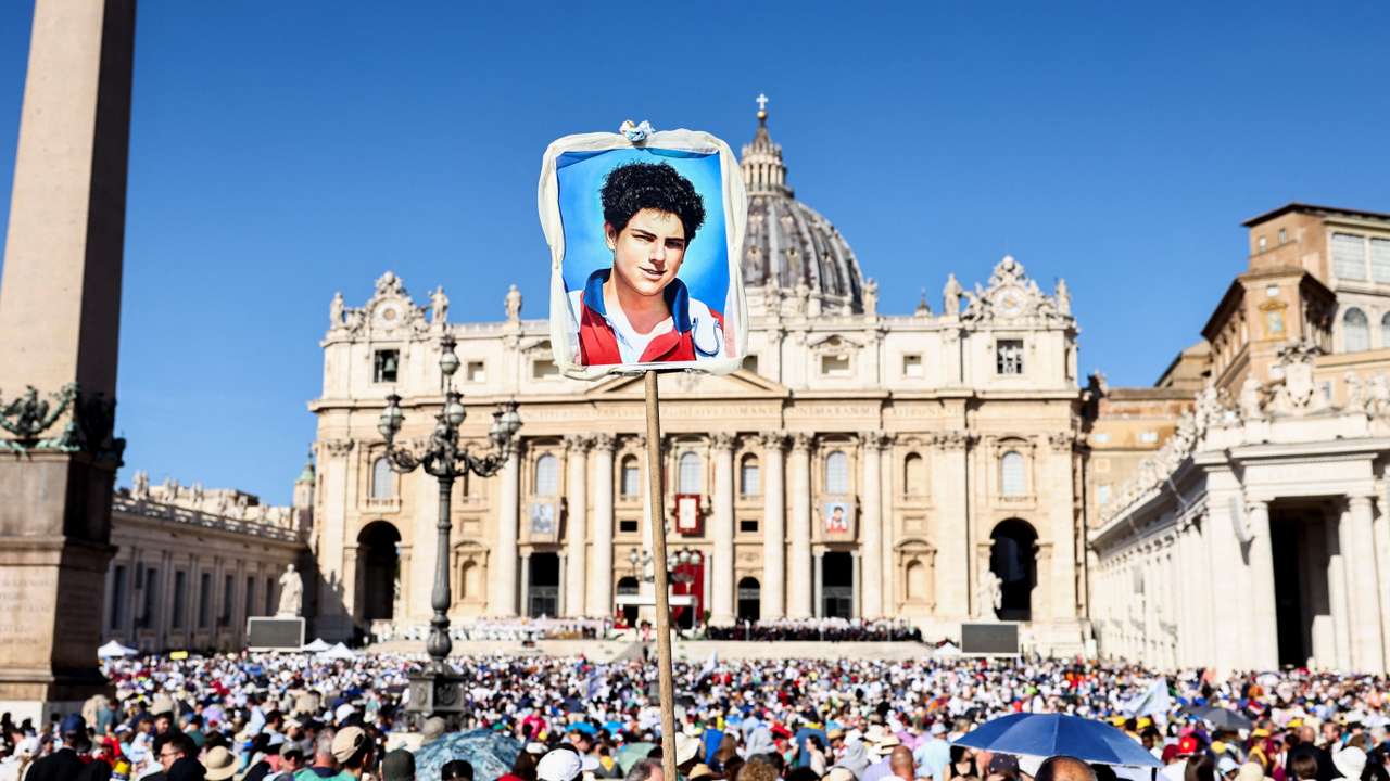 Canonisation of Carlo Acutis and Pier Giorgio Frassati, at the Vatican