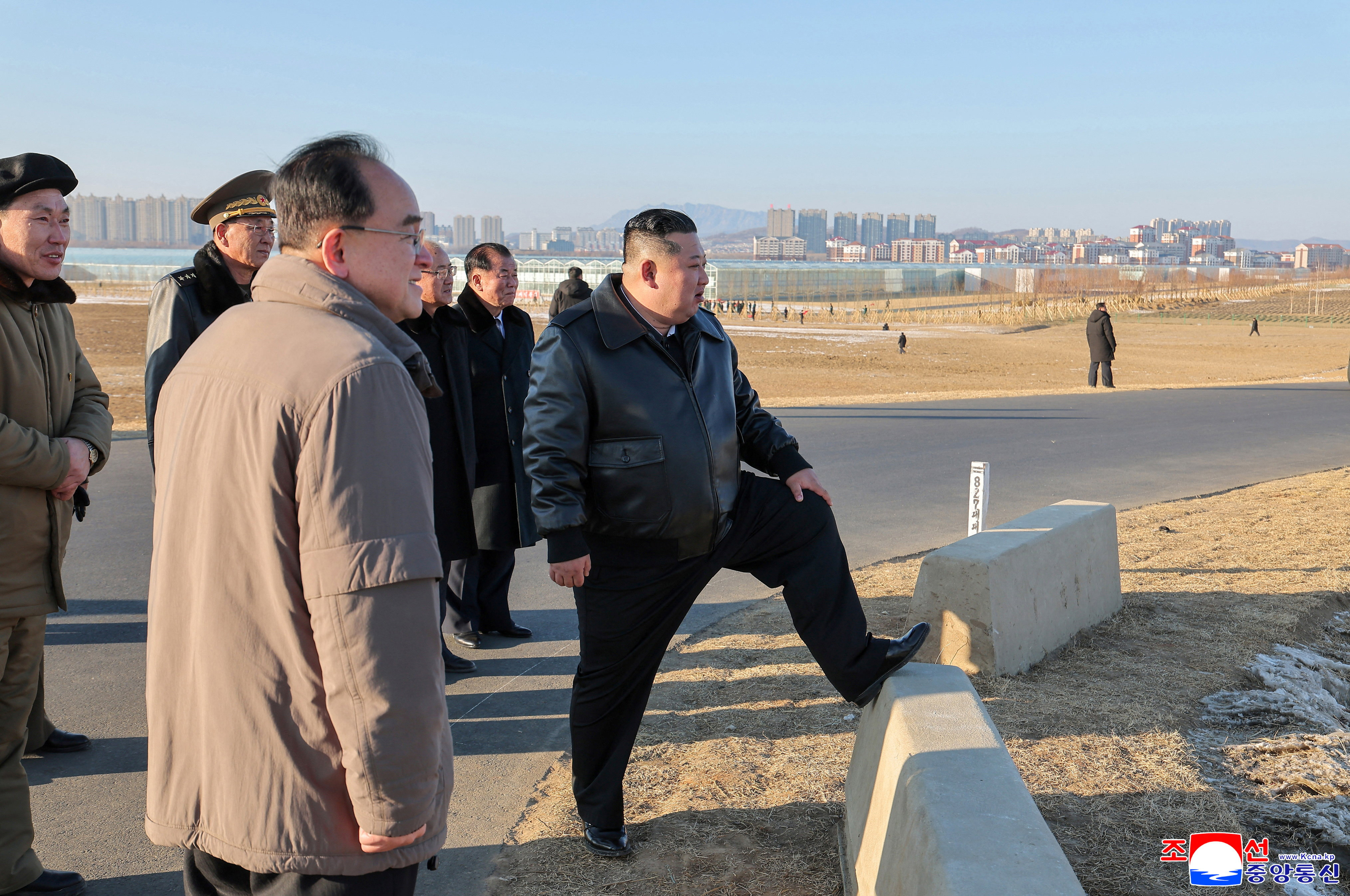 North Korea's Kim Jong Un visits greenhouse farm, encourages workers, KCNA says