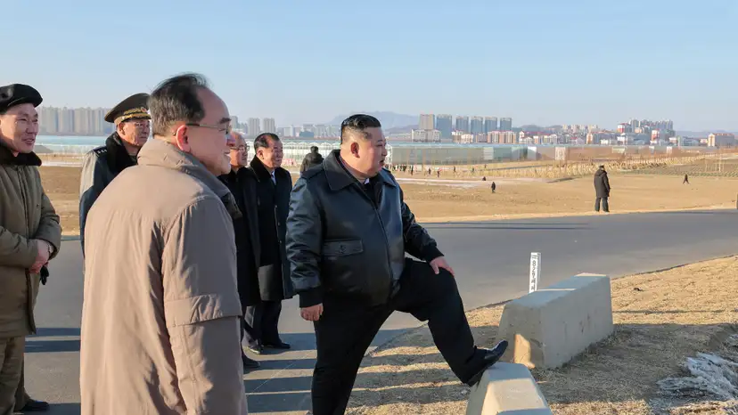 North Korea's Kim Jong Un visits greenhouse farm, encourages workers, KCNA says