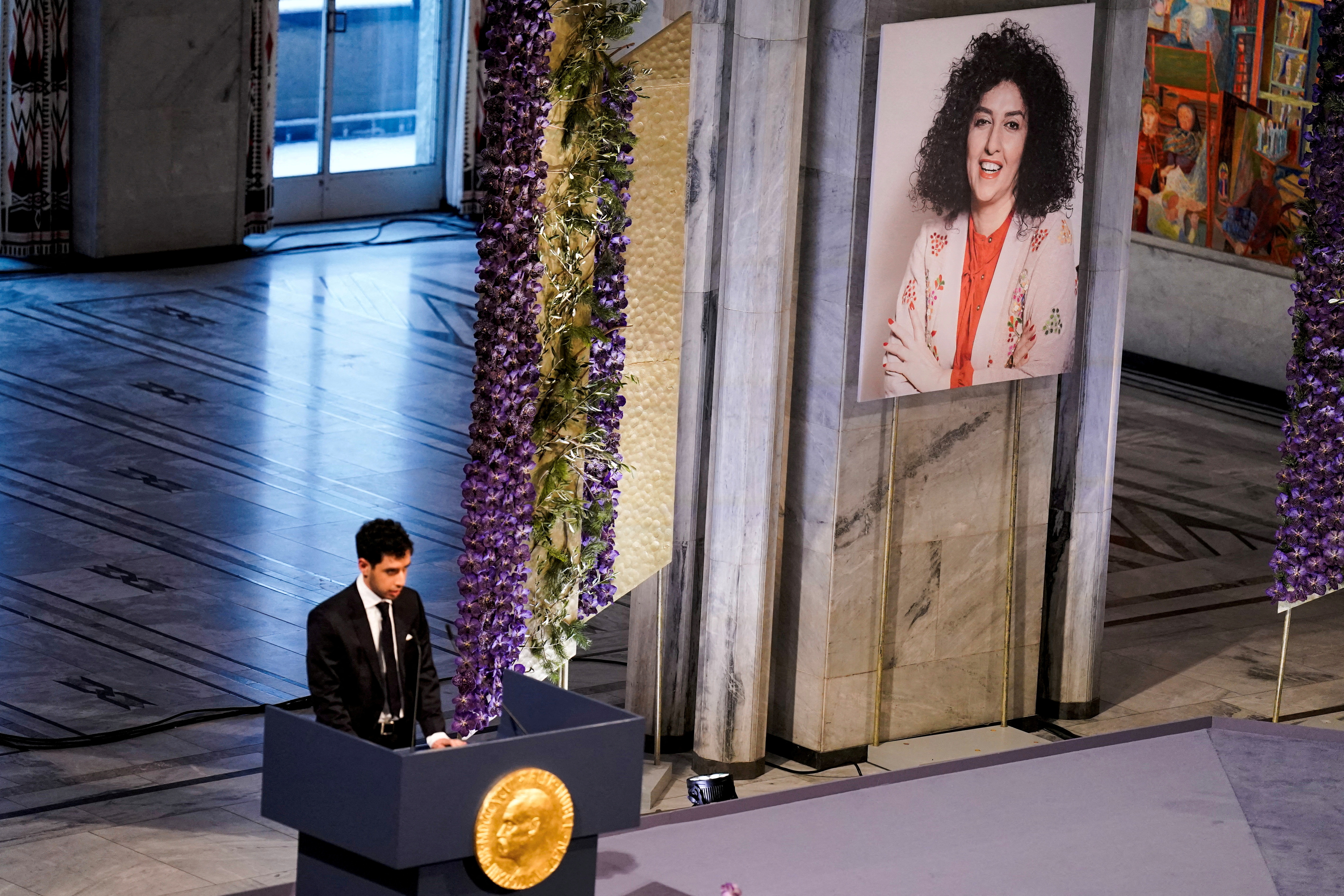 FILE PHOTO: Nobel Peace Prize 2023 award ceremony in Oslo