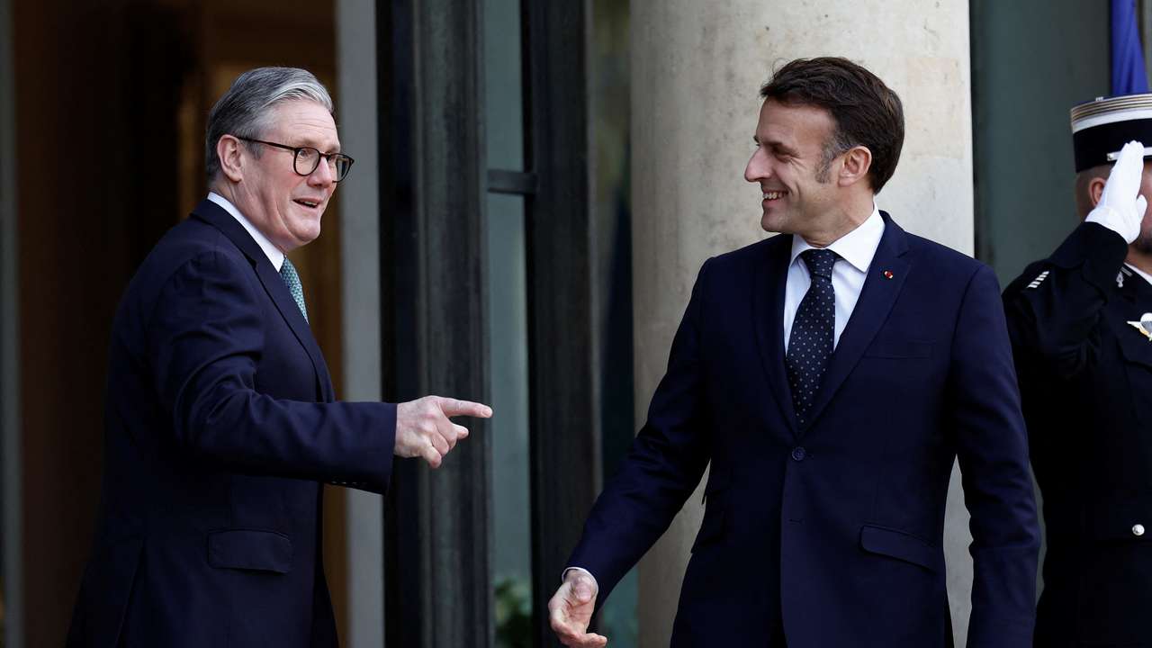 French President Macron hosts a meeting of European leaders on Ukraine in Paris