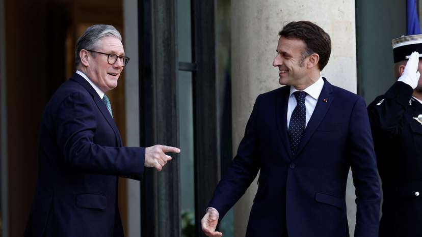 French President Macron hosts a meeting of European leaders on Ukraine in Paris