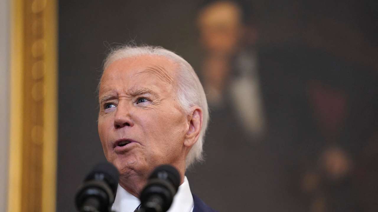 FILE PHOTO: U.S. President Joe Biden speaks about the release of Americans detained in Russia, in Washington