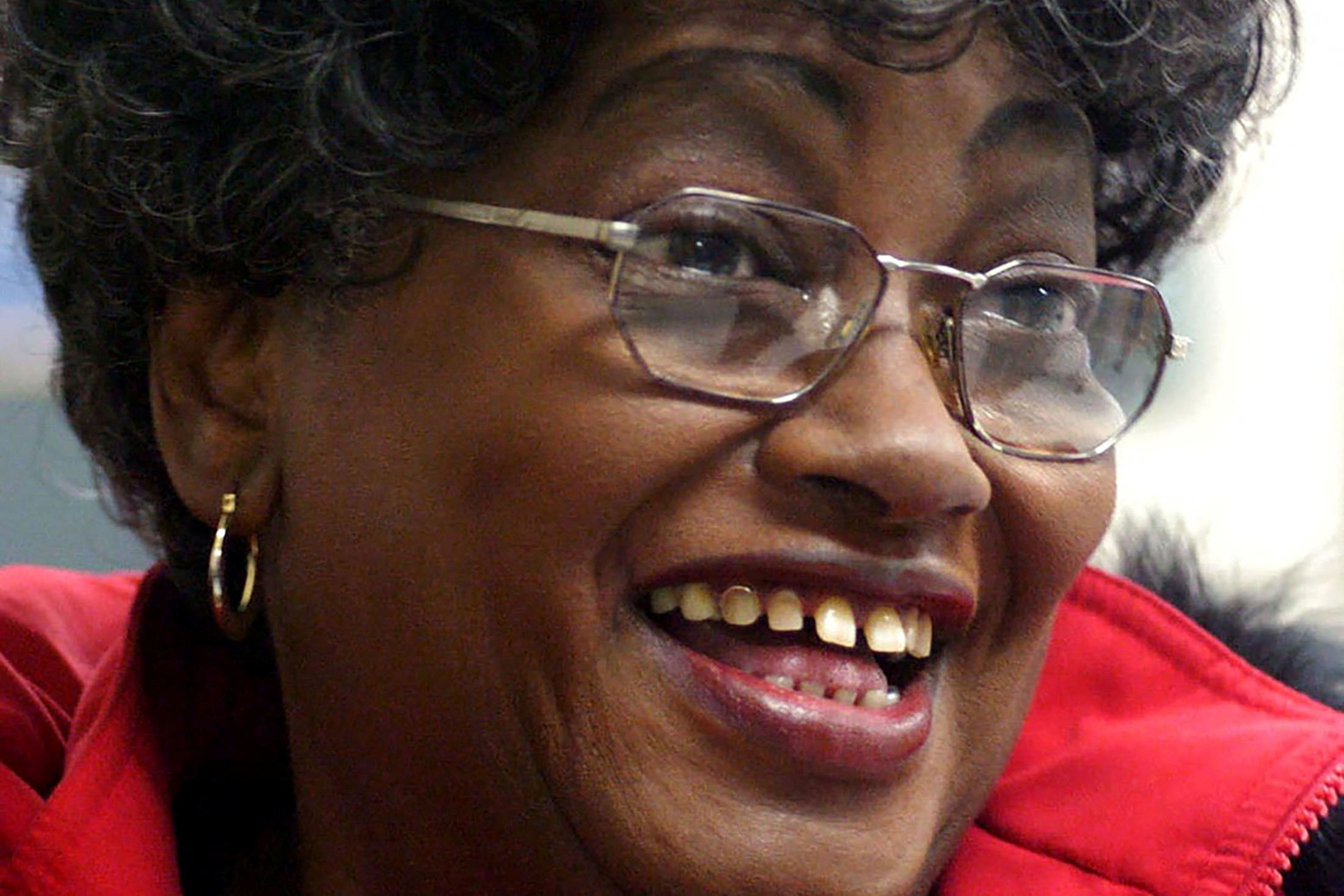 Claudette Colvin visits Booker T. Washington Magnet High School in Montgomery