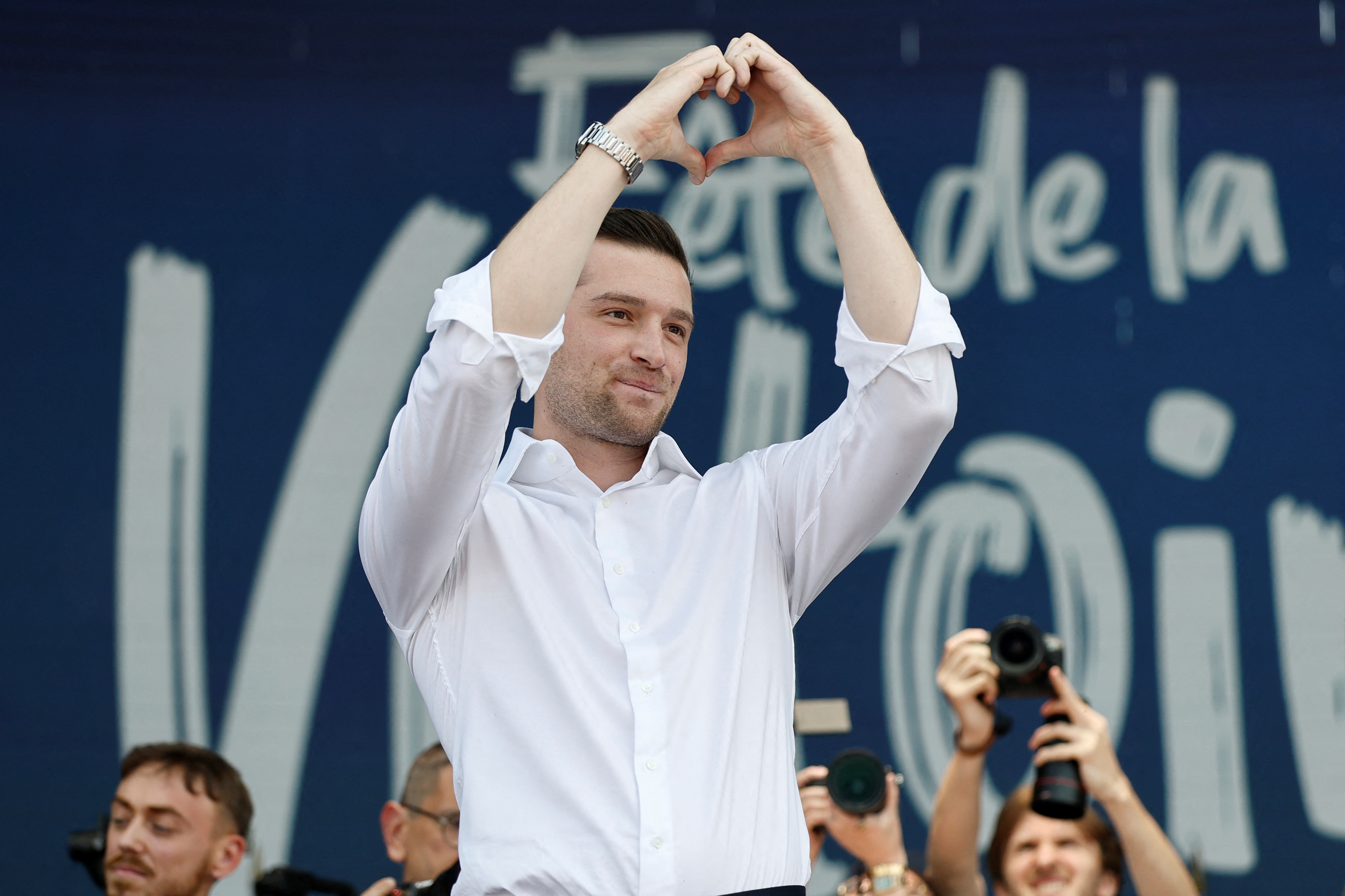 FILE PHOTO: The European Patriots party organises a country political meeting in Mormant-sur-Vernisson