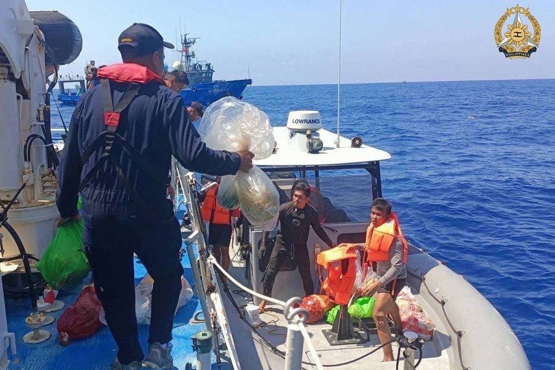 Philippines resupply mission in the South China Sea