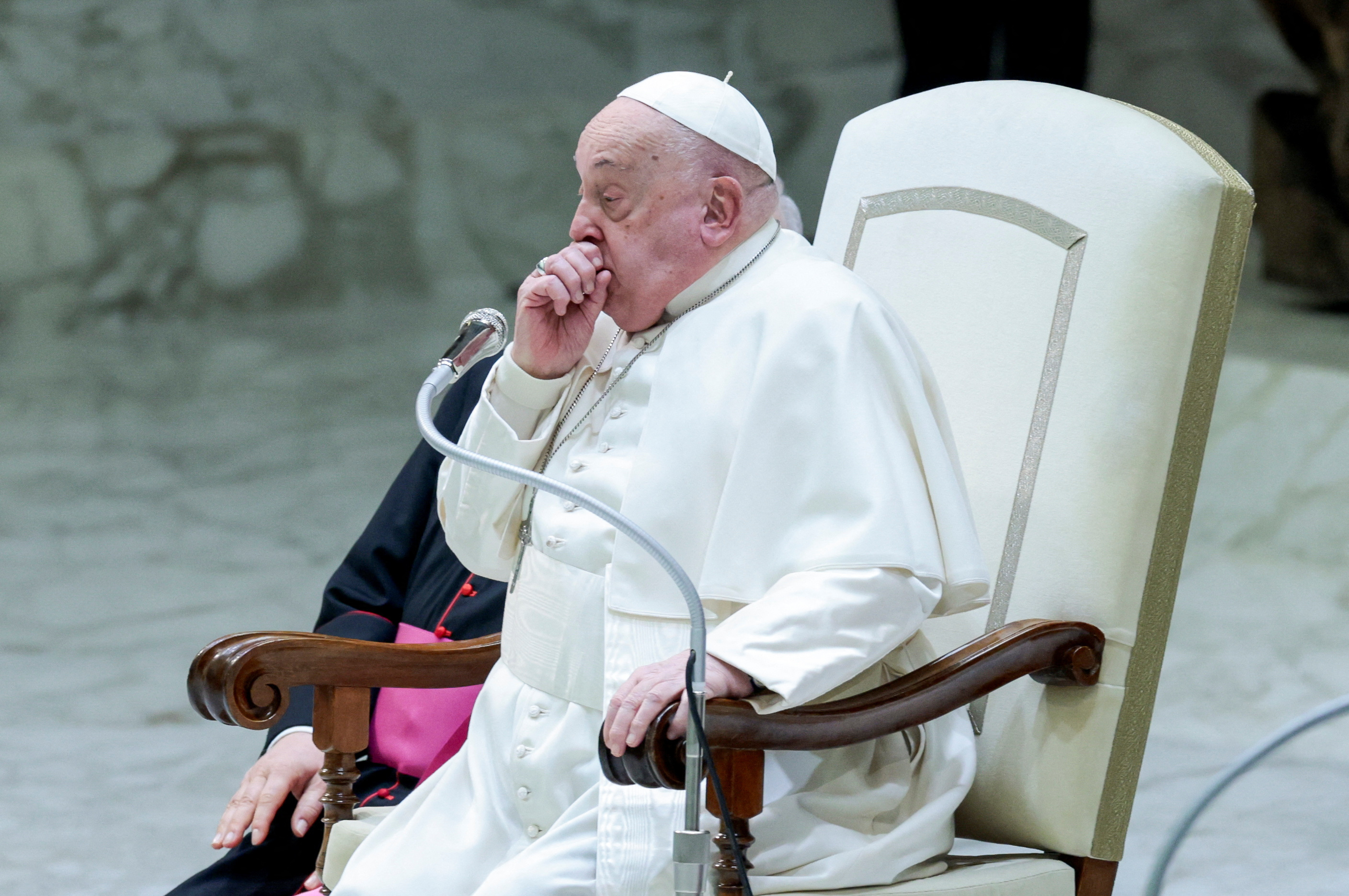 Pope Francis holds weekly audience, at the Vatican