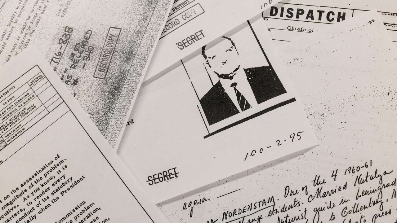 FILE PHOTO: Documents related to the 1963 assassination of President John F. Kennedy released following an order from U.S. President Donald Trump, in Washington D.C.