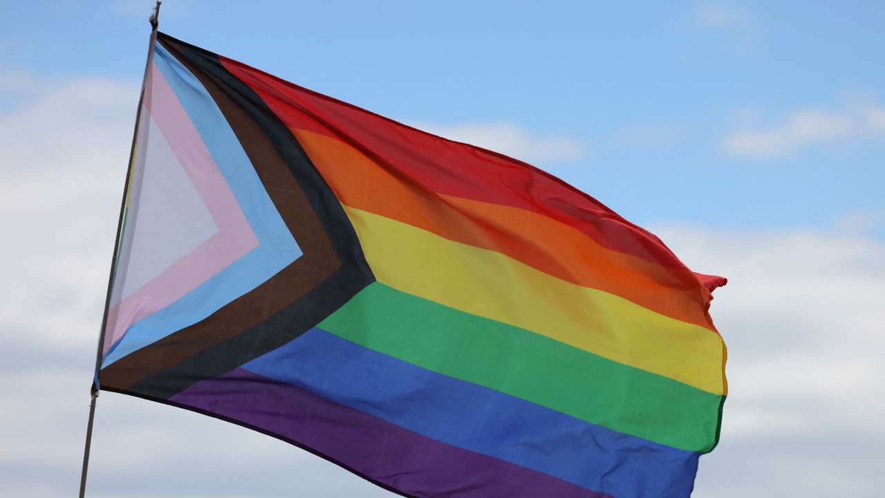 Brighton Beach Pride march in Brooklyn, New York City