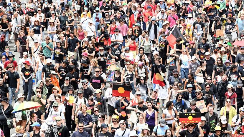 Australia Day Protest
