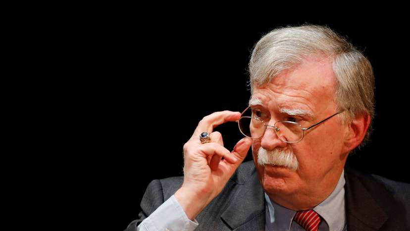 Former national security advisor John Bolton in Durham, North Carolina
