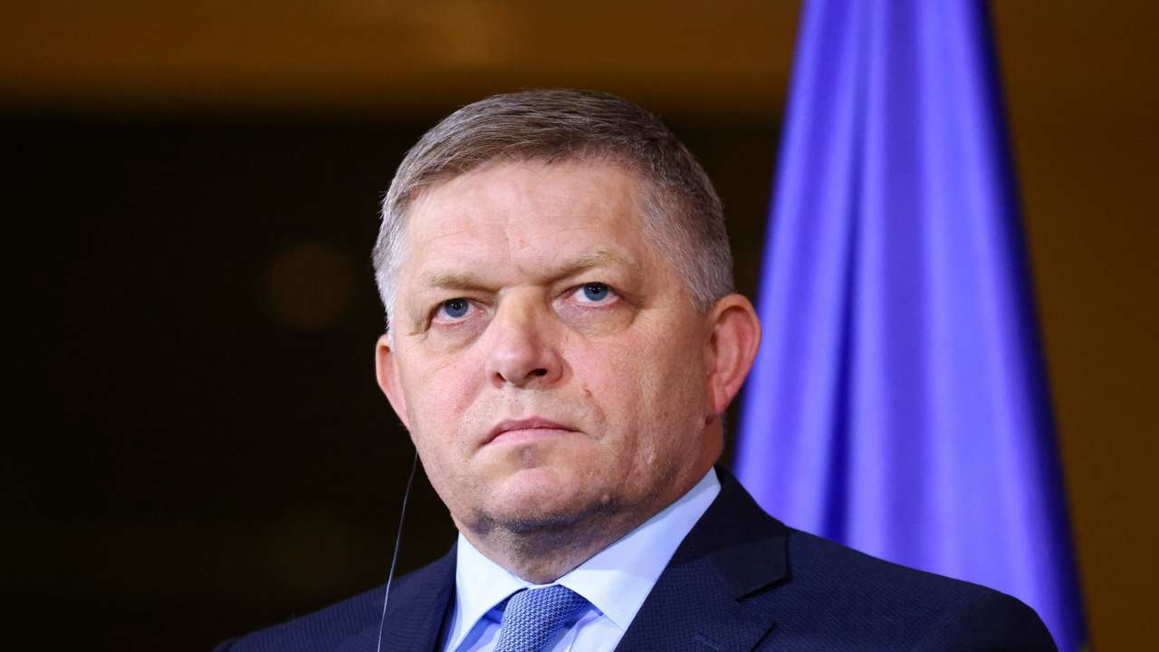Slovak PM Robert Fico visits Berlin
