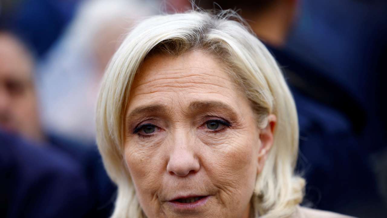 French far right leader Le Pen makes her first campaign visit for early legislative elections