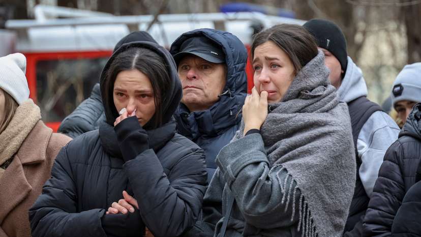 Aftermath of a Russian drone attack in Odesa