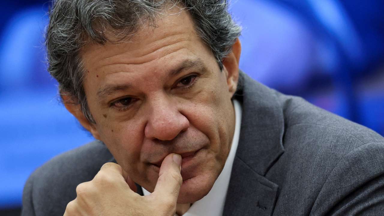 Brazil's Finance Minister Fernando Haddad attends a meeting of the Committee on Agriculture, Livestock, Supply and Rural Development of the Chamber of Deputies, in Brasilia