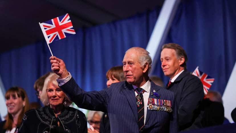 Victory in Europe (VE) Day in London