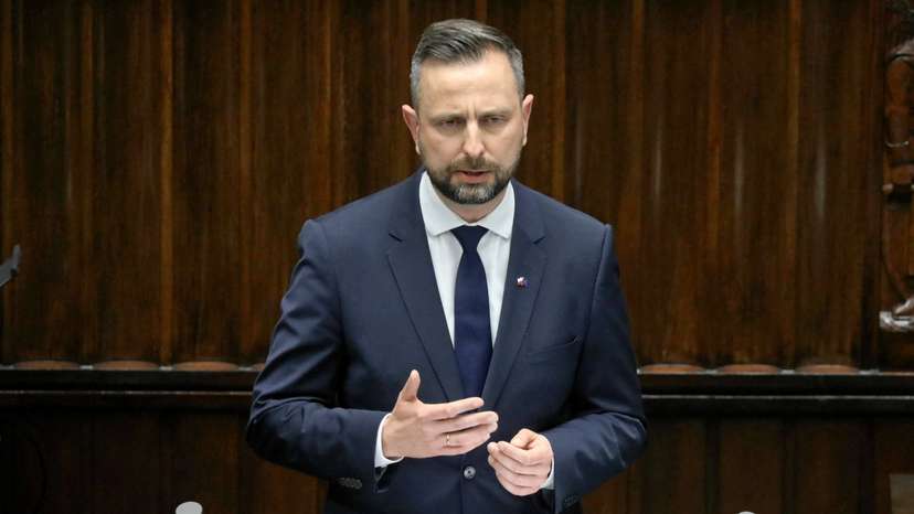 Polish Minister of Defence Kosiniak-Kamysz speaks at Parliament in Warsaw