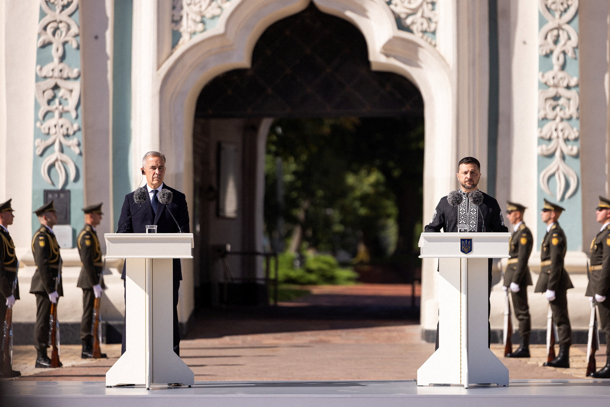 Canada's PM Carney visits Kyiv