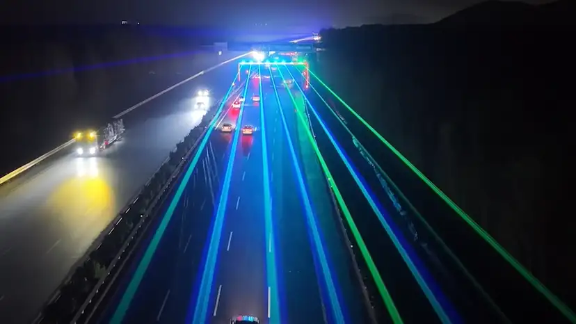 CChina installs highway lasers to prevent drowsy driving
