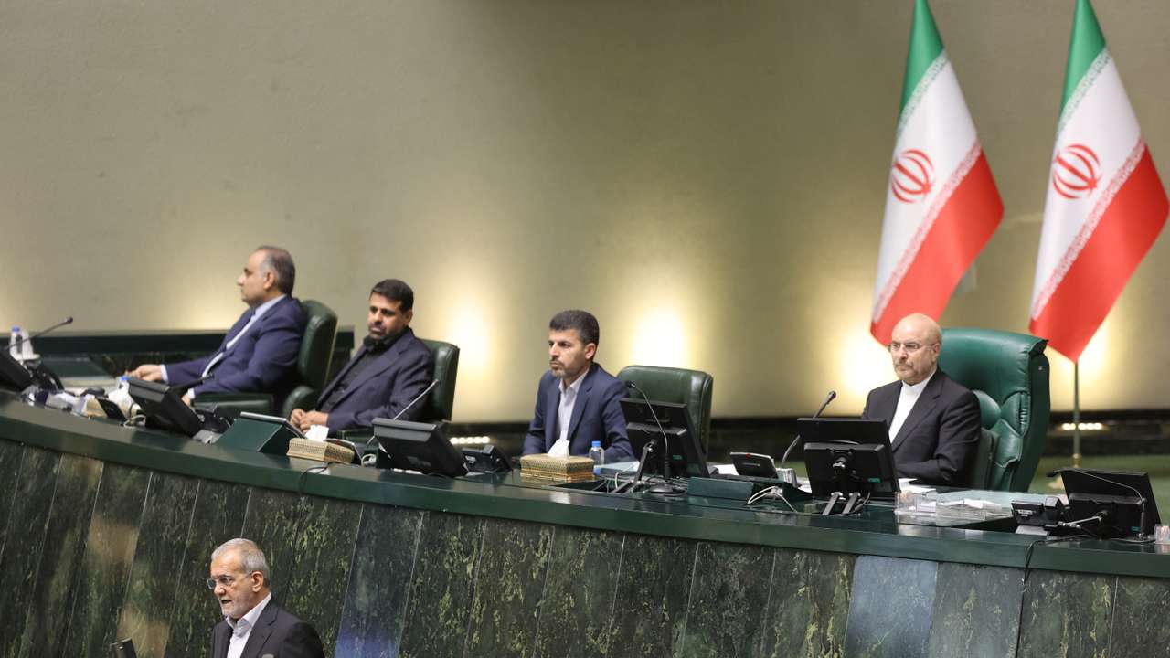 Swearing-in ceremony of Iran's new President, Masoud Pezeshkian, in Tehran