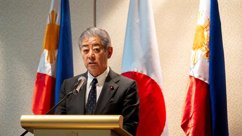 Japan Foreign Minister Takeshi Iwaya in Philippines