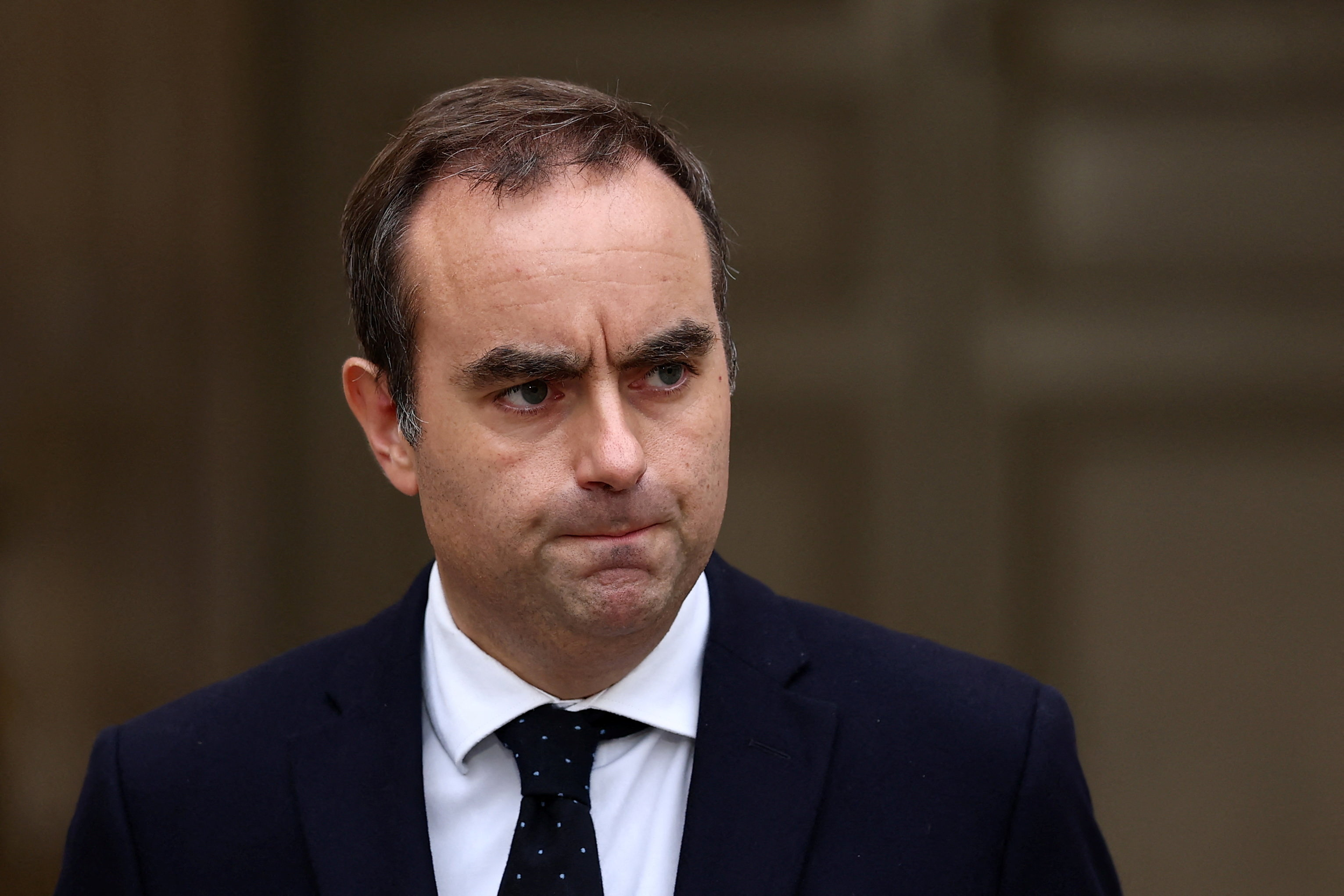 Statement by French outgoing Prime Minister Lecornu at Matignon in Paris