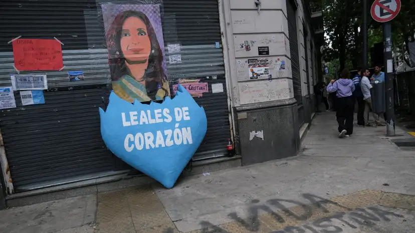 FILE PHOTO: Peronists commemorate Loyalty Day and show support for former President Cristina Fernandez de Kirchner, in Buenos Aires