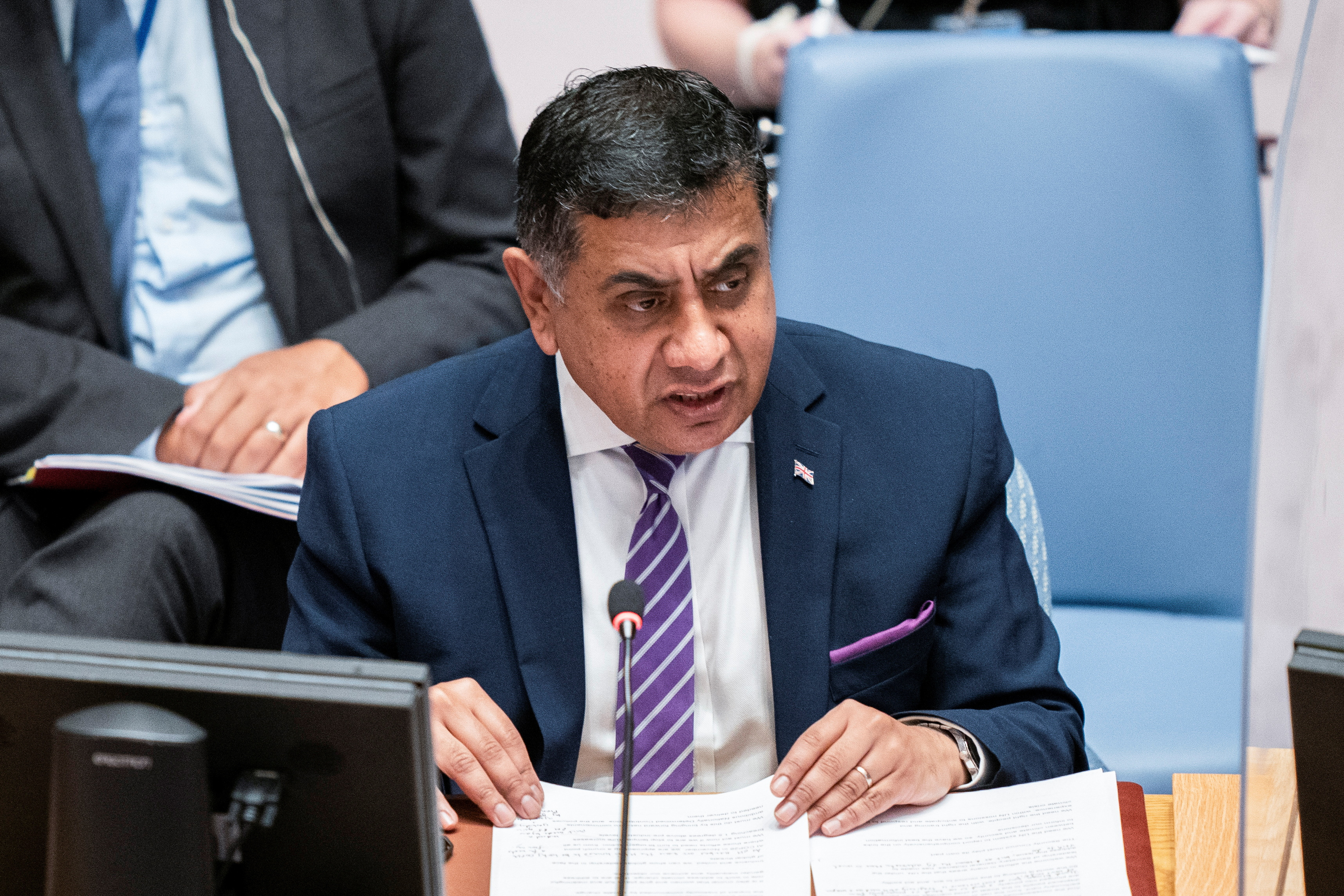 FILE PHOTO: 76th Session of the U.N. General Assembly in New York City