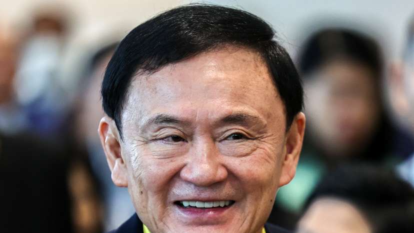 Thailand's former Prime Minister Thaksin Shinawatra attends THACCA SPLASH - Soft Power Forum 2024 at the Queen Sirikit National Convention Center in Bangkok
