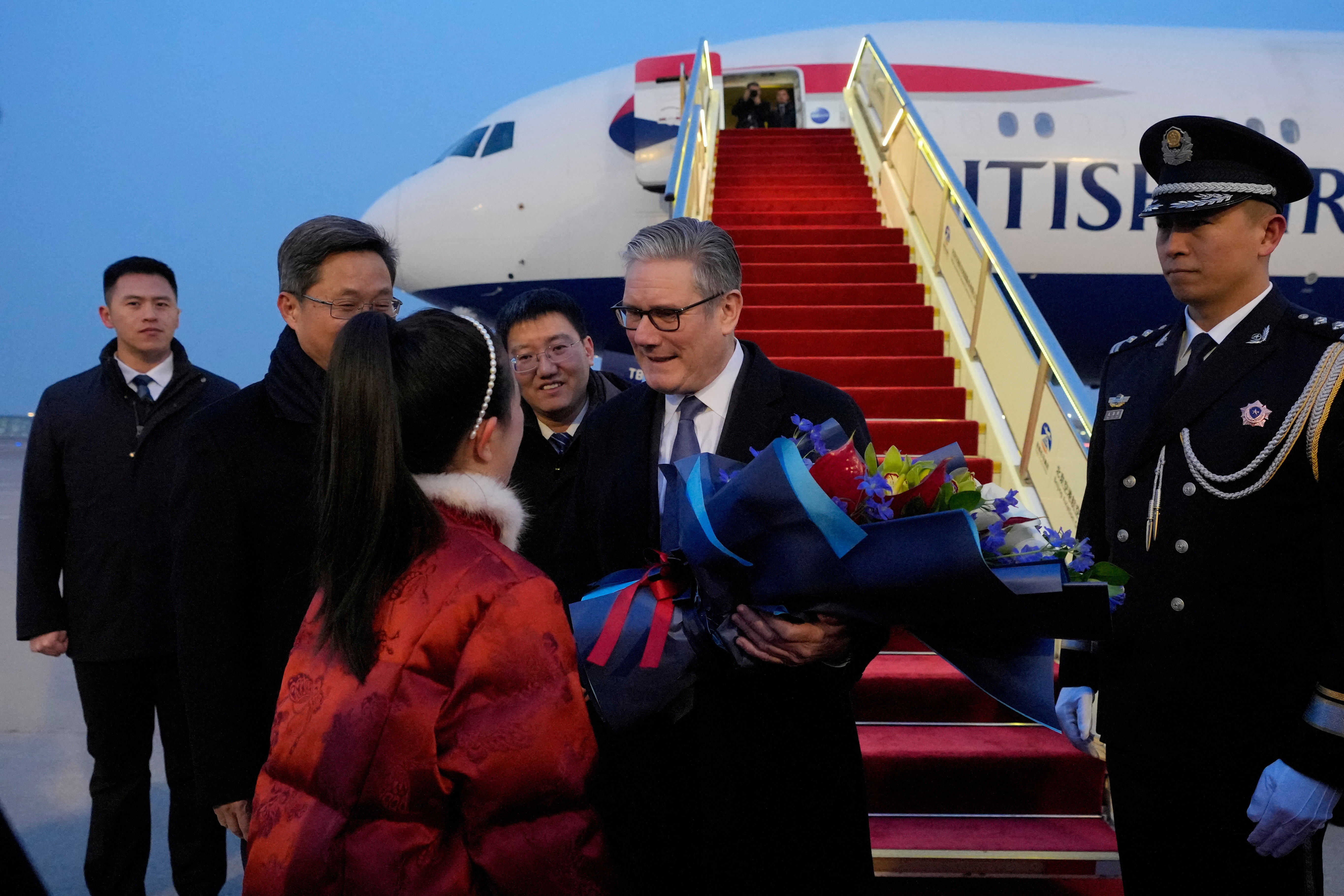 Britain's PM Starmer visits China