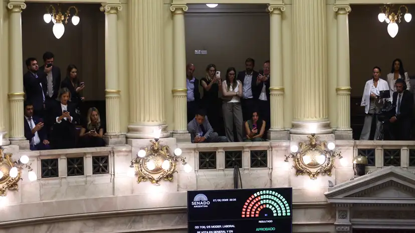 Argentina senate approves Milei’s labour reform after 11-hour debate