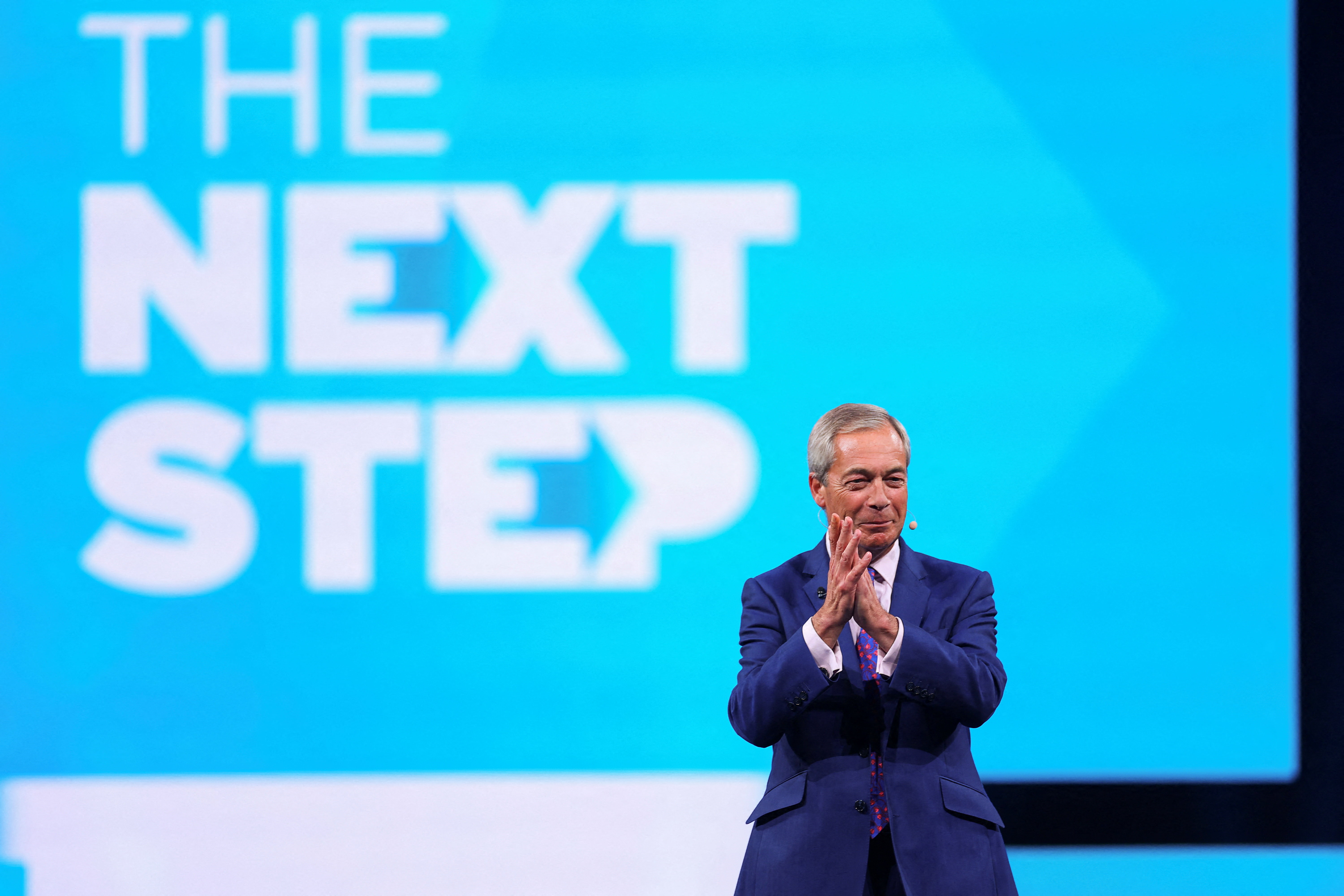 FILE PHOTO: Reform UK party conference, in Birmingham