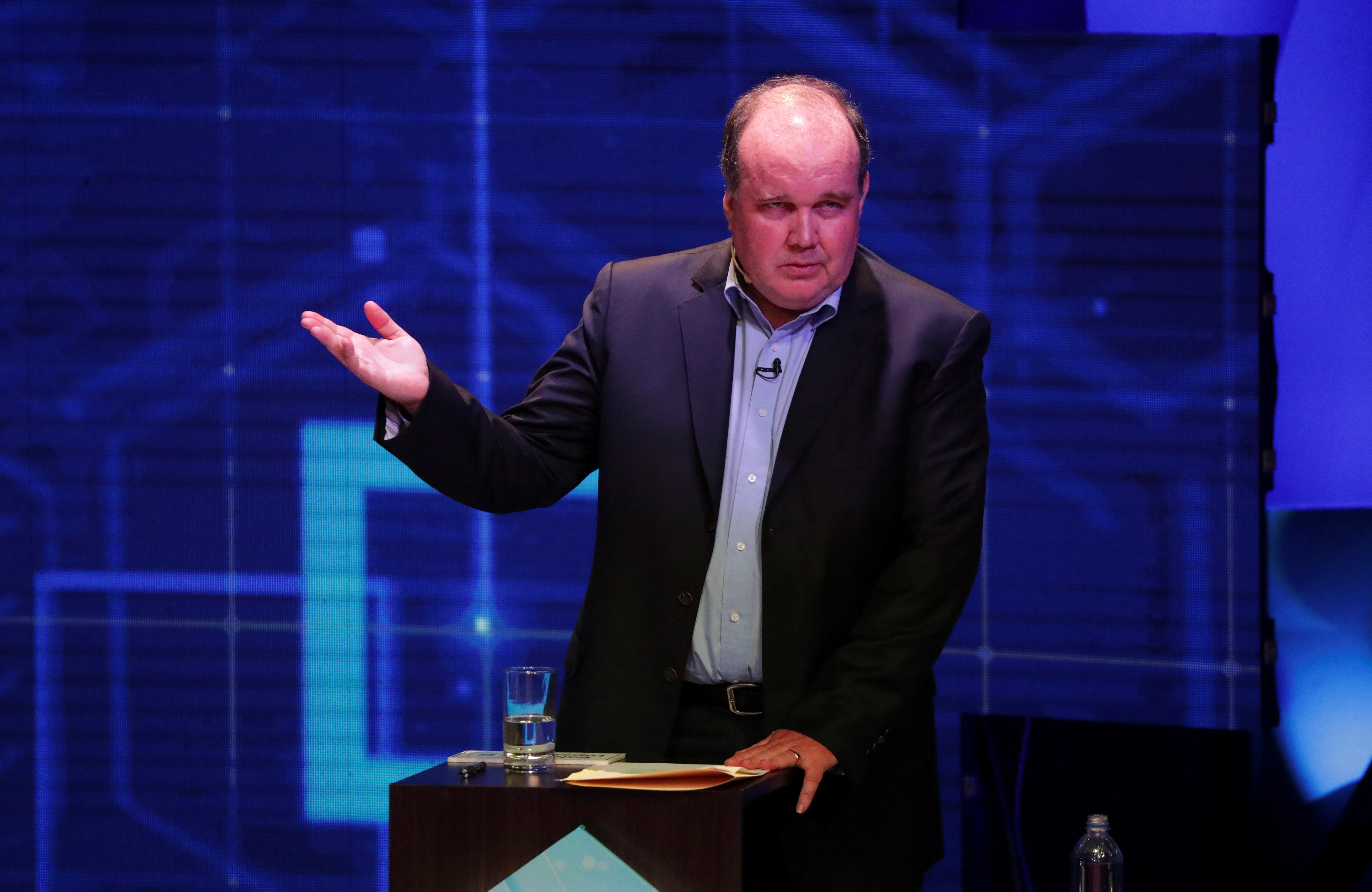 Presidential candidates debate in Lima, Peru