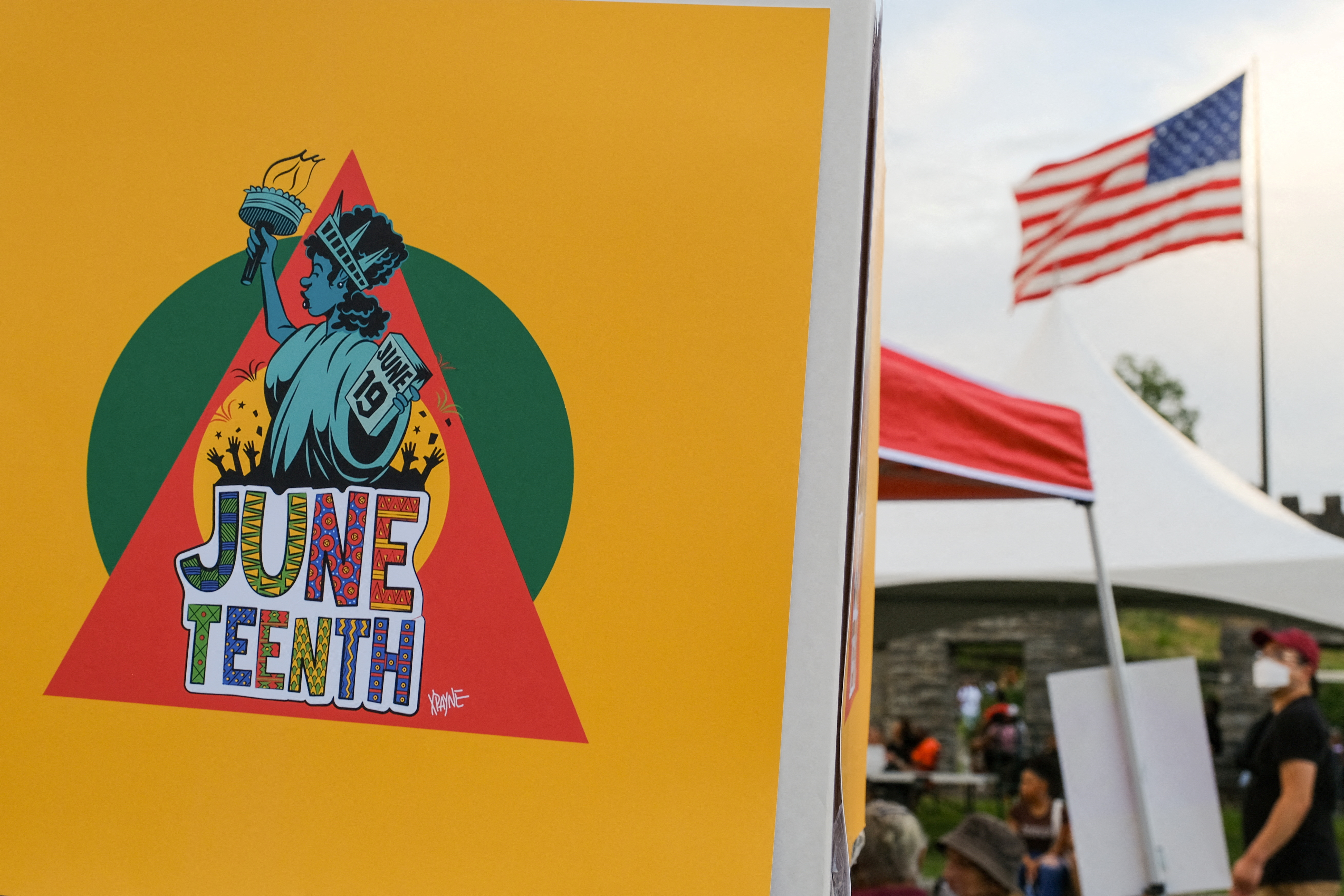 FILE PHOTO: Juneteenth is marked across the U.S.