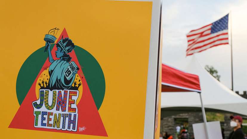 FILE PHOTO: Juneteenth is marked across the U.S.