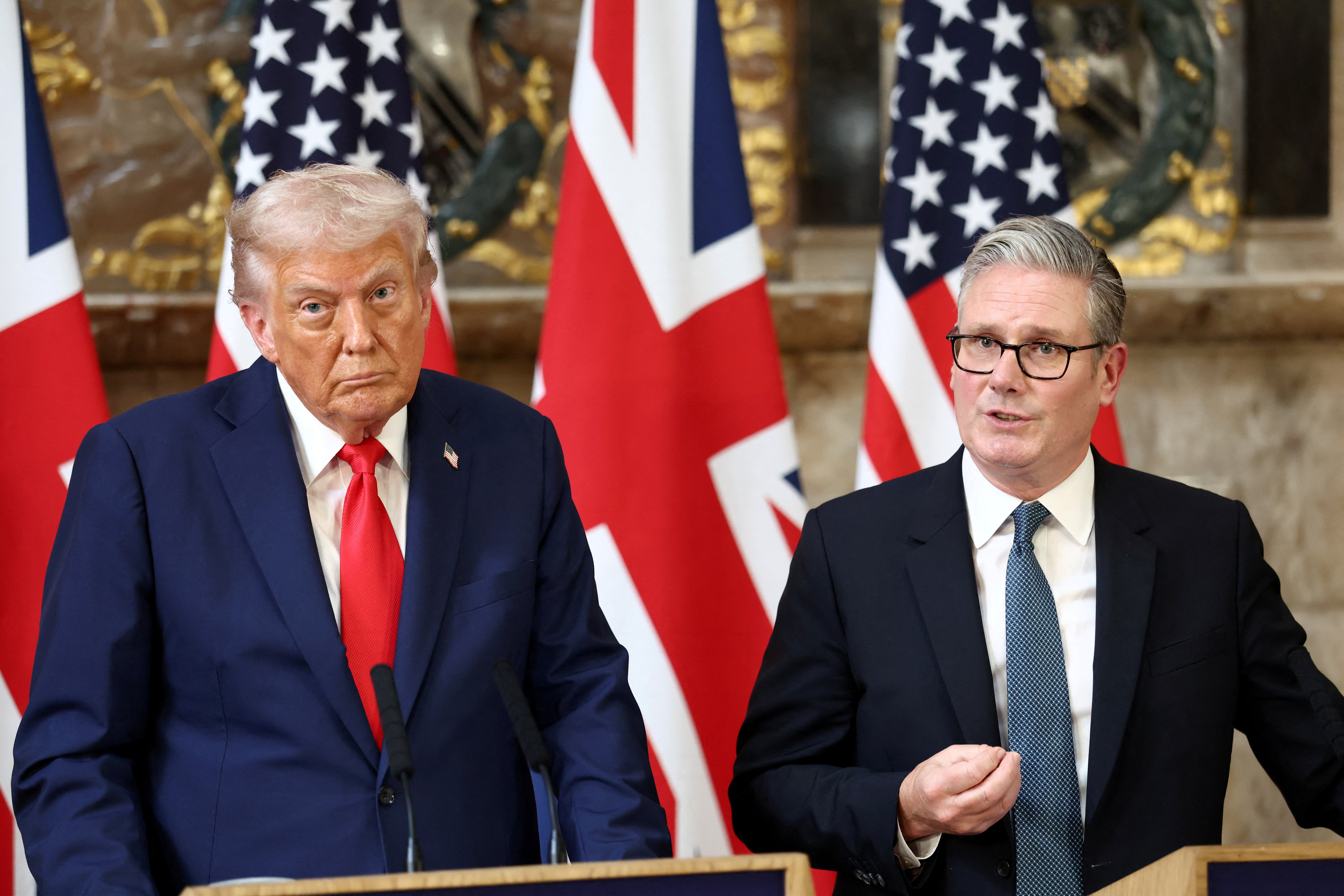 U.S. President Trump state visit to Britain