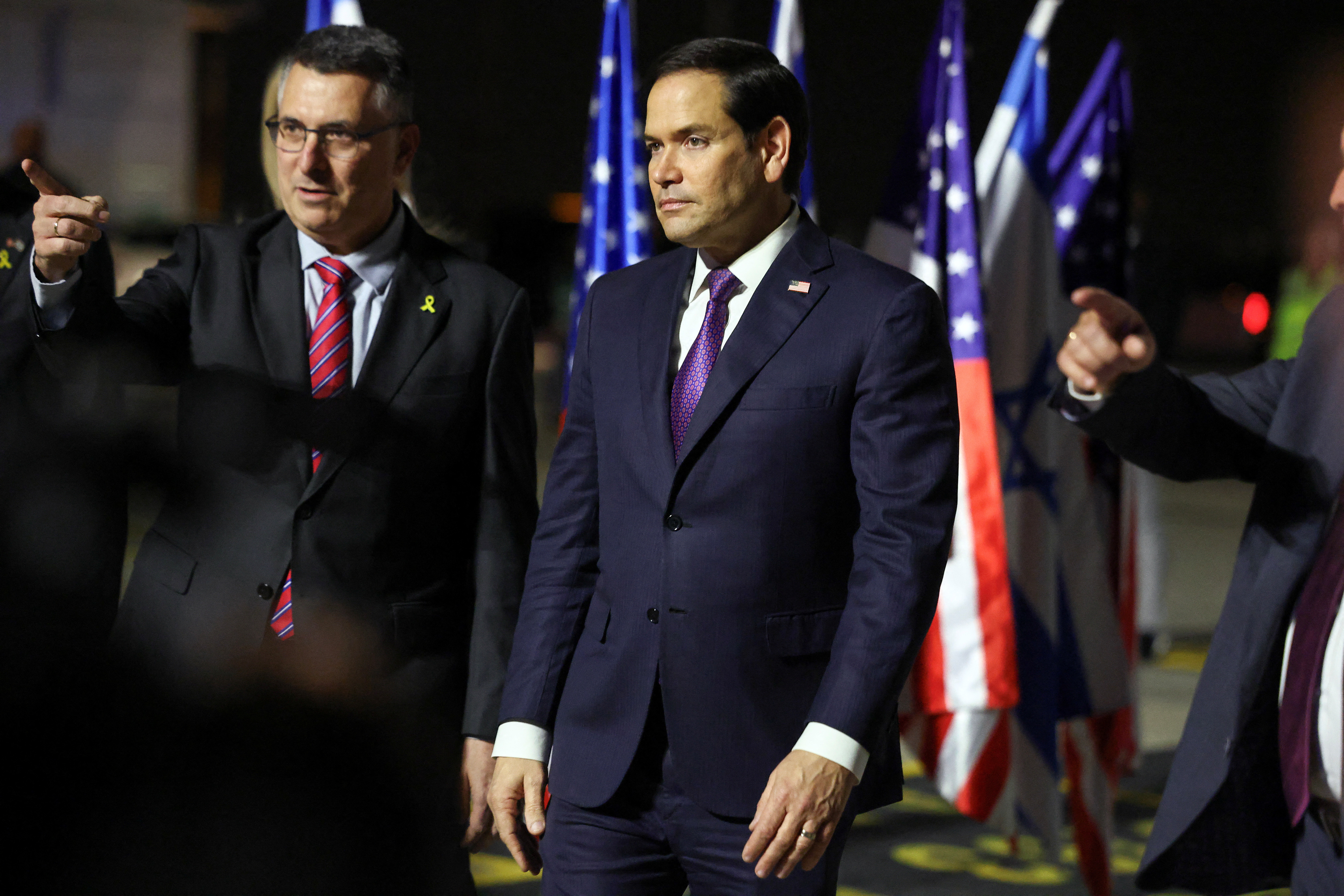 U.S. Secretary of State Marco Rubio arrives in Israel