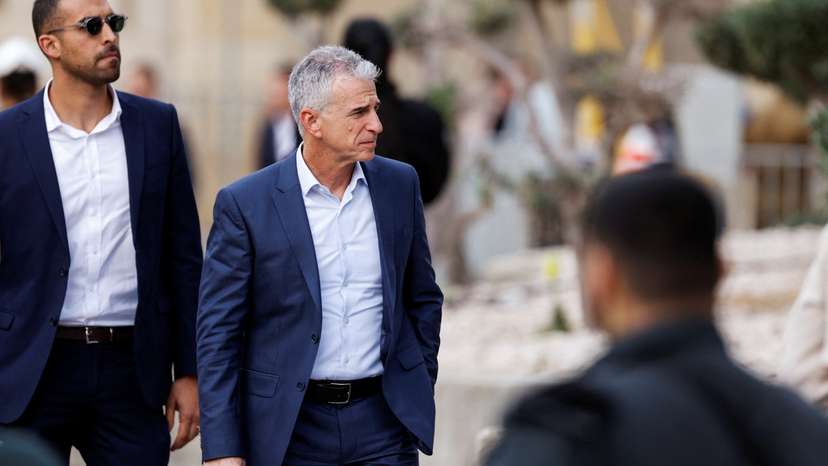 Honour guard ceremony for Israel's incoming military chief Herzi Halevi