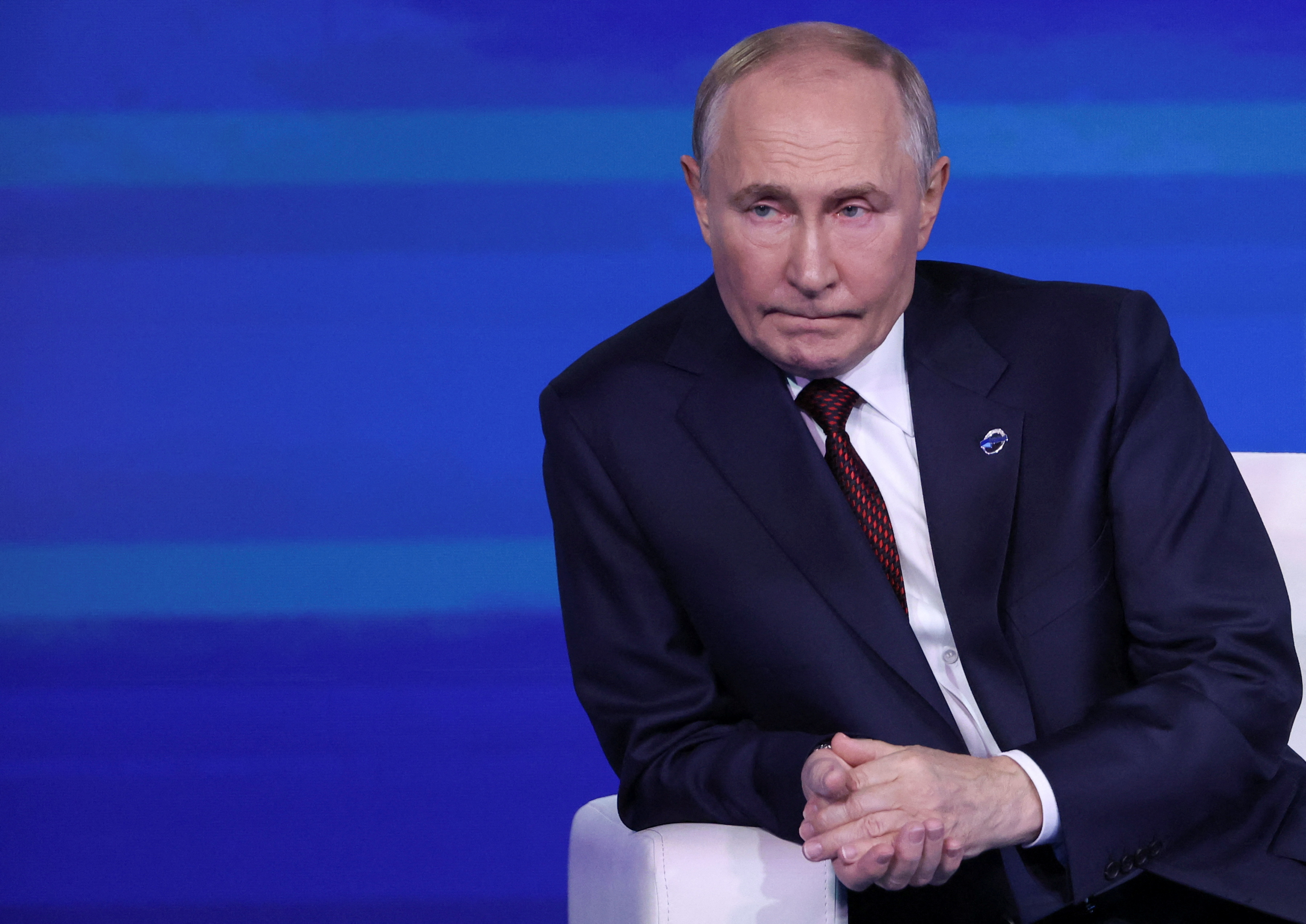 Russian President Vladimir Putin attends Valdai International Discussion Club in Sochi