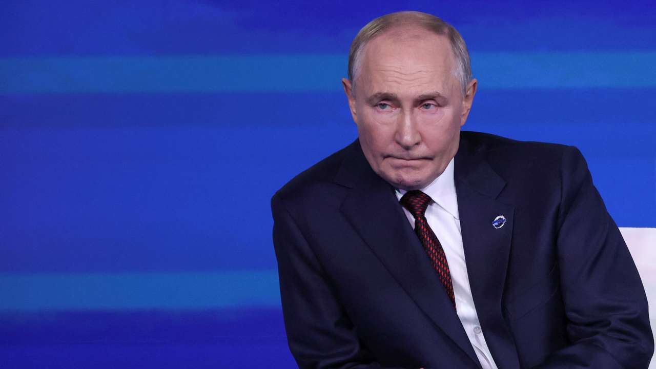 Russian President Vladimir Putin attends Valdai International Discussion Club in Sochi