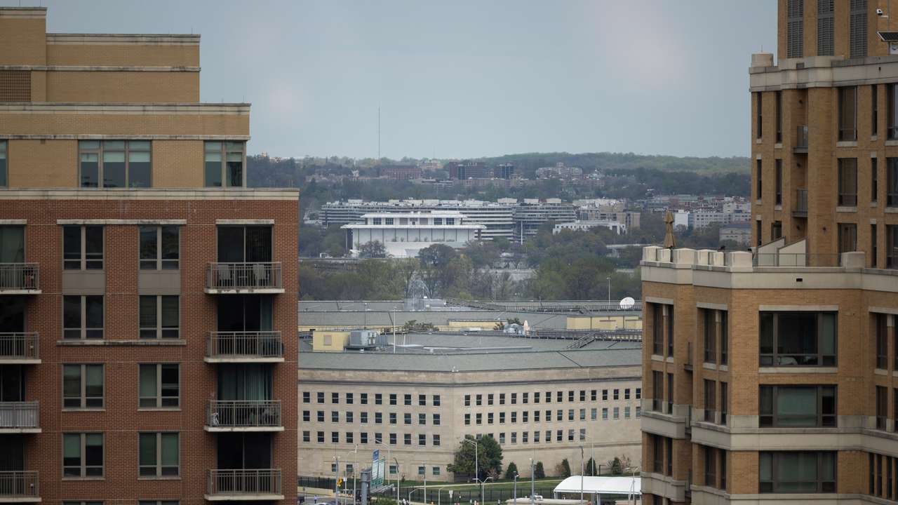 Pentagon building in Arlington